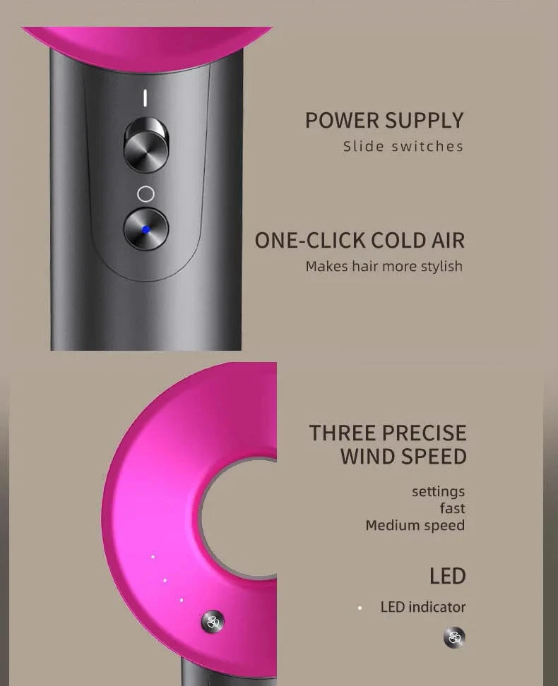 Professional High-Speed Negative Ion Hair Dryer