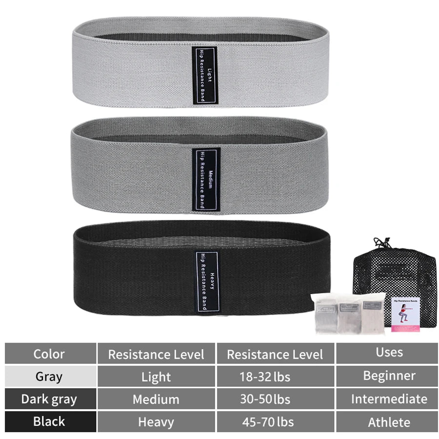 Glute Thigh Resistance Bands Set